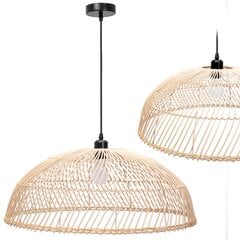 Piekaramā lampa Boho Natural, 61 cm cena un informācija | Lustras | 220.lv