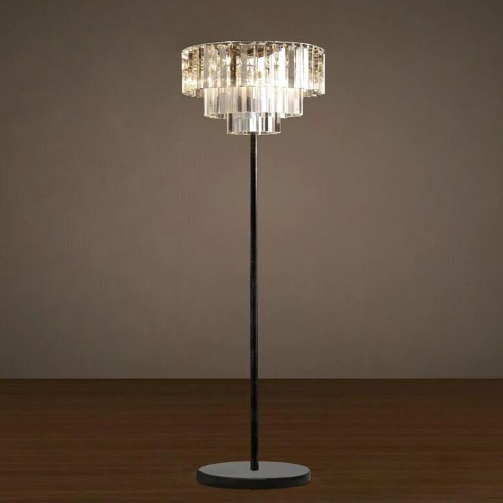 Stāvlampa Crystal Chic 3 cena un informācija | Stāvlampas | 220.lv