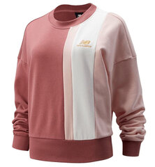 Sieviešu džemperis New Balance, rozā cena un informācija | Sieviešu džemperi | 220.lv