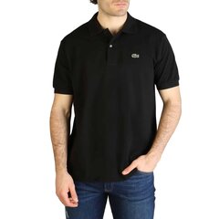 Мужская футболка Polo - Lacoste - L1212, черная цена и информация | Мужские футболки | 220.lv