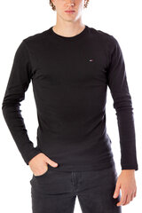 Мужская футболка Tommy Hilfiger, черная цена и информация | Мужские футболки | 220.lv