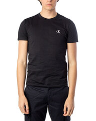 T-krekls vīriešiem Calvin Klein Jeans, melns cena un informācija | Vīriešu T-krekli | 220.lv