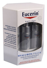 Концентрат сыворотки против морщин EUCERIN Hyaluron Filler, 6х5 мл цена и информация | Сыворотки для лица, масла | 220.lv