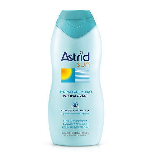 Pēc sauļošanās losjons Astrid Moisturizing Sun 400 ml cena un informācija | Sauļošanās krēmi | 220.lv