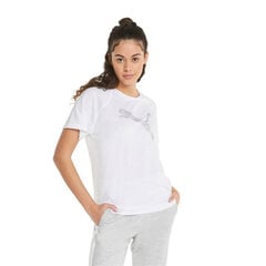 Sieviešu T-krekls ar īsām piedurknēm Puma Evostripe, balts S6438432 цена и информация | Спортивная одежда для женщин | 220.lv