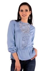 Синяя блуза Iseara B33 цена и информация | Женские блузки, рубашки | 220.lv