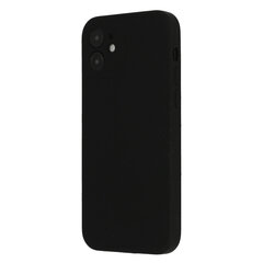 Silikona telefona vāciņš paredzēts iPhone 13 Pro Max, melns cena un informācija | Telefonu vāciņi, maciņi | 220.lv