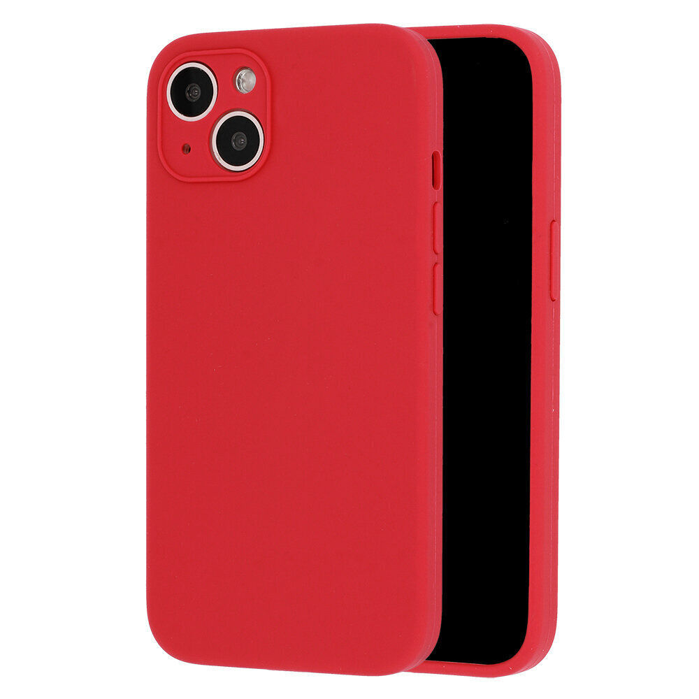 Silikona telefona vāciņš paredzēts Samsung Galaxy A03s, sarkans cena un informācija | Telefonu vāciņi, maciņi | 220.lv