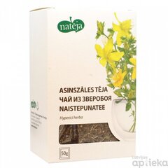 Чай из зверобоя NATĒJA, 50 г цена и информация | Витамины, пищевые добавки, препараты для хорошего самочувствия | 220.lv