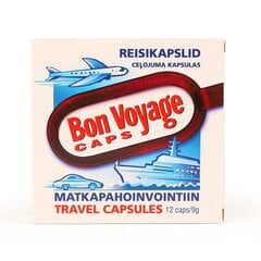 Капсулы BON VOYAGE, 12 шт. цена и информация | Витамины, пищевые добавки, препараты для хорошего самочувствия | 220.lv