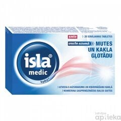 Isla Medic Hydro + Cherry past. N20 cena un informācija | Vitamīni, preparāti, uztura bagātinātāji imunitātei | 220.lv