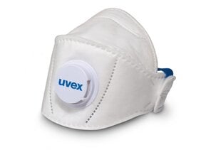 Respirātors UVEX Silv-Air Premium 5110+, FFP1 maska ar vārstu, cena un informācija | Galvas aizsargi | 220.lv