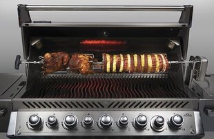 Rotācijas iesms NAPOLEON Rotisserie, PRO 665 grili цена и информация | Аксессуары для гриля и барбекю | 220.lv