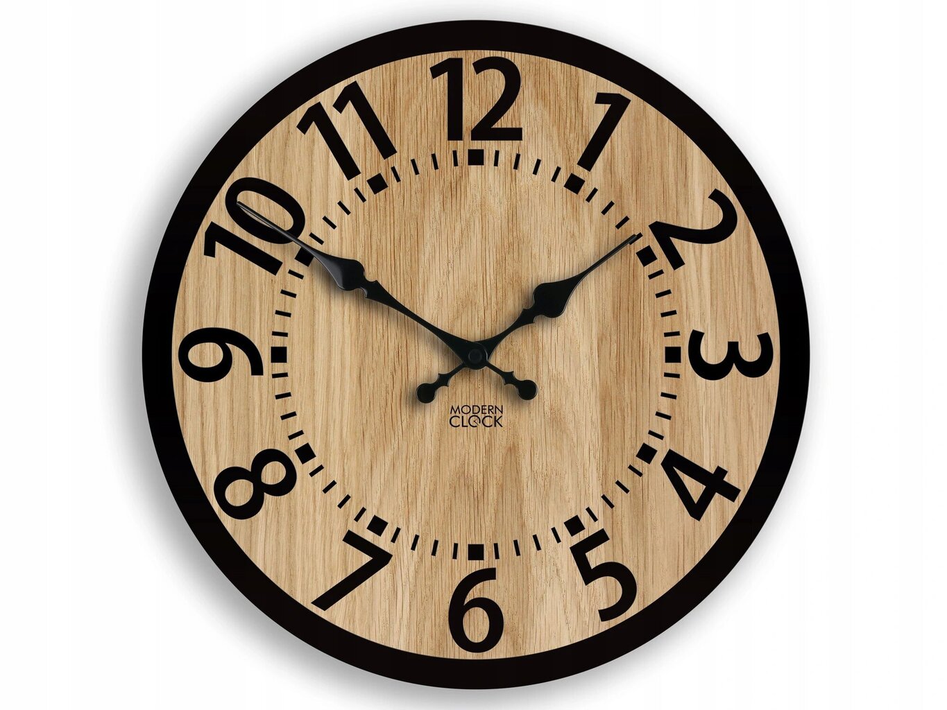 Sienas ozolkoka pulkstenis ModernClock 33cm cena un informācija | Pulksteņi | 220.lv
