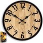 Sienas ozolkoka pulkstenis ModernClock 33cm цена и информация | Pulksteņi | 220.lv