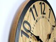 Sienas ozolkoka pulkstenis ModernClock 33cm cena un informācija | Pulksteņi | 220.lv