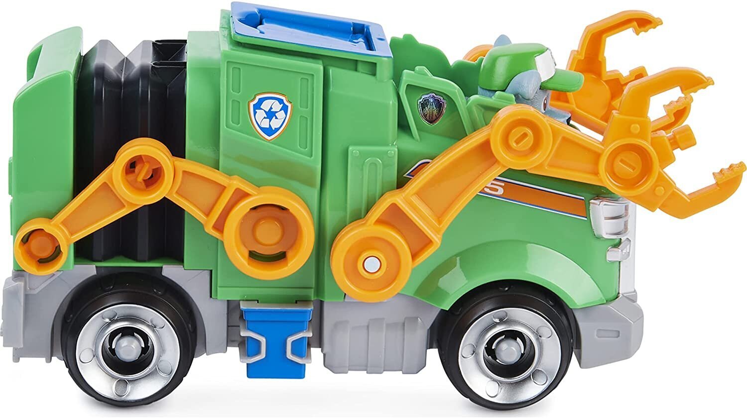Vehicle - atkritumu mašīna Paw Patrol Rocky Deluxe cena un informācija | Rotaļlietas zēniem | 220.lv