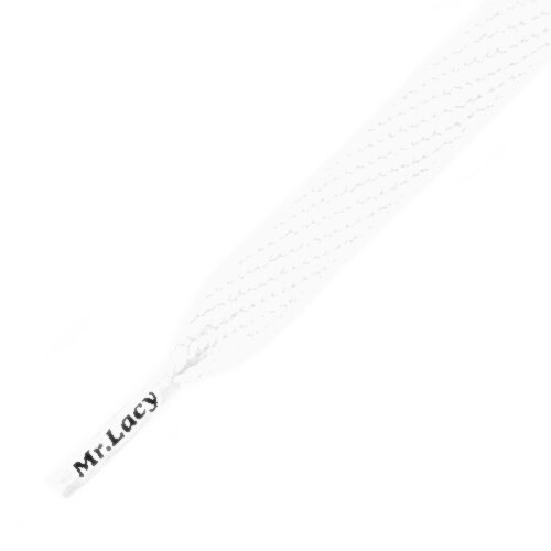 Mr.Lacy Flatties plakanas šņores, baltas, 110 cm цена и информация | Līdzekļi apģērbu un apavu kopšanai | 220.lv