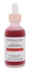 Skābes sejas pīlings Revolution Skincare Multi Acid Intense Peeling Solution, 60 ml cena un informācija | Sejas ādas kopšana | 220.lv