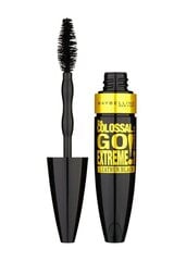 Тушь для ресниц Maybelline The Colossal Go Extreme! Volum' Express Leather Black, водостойкая цена и информация | Тушь, средства для роста ресниц, тени для век, карандаши для глаз | 220.lv