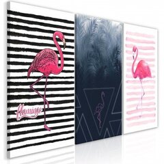 Glezna - Flamingos (Collection) cena un informācija | Gleznas | 220.lv