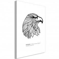 Glezna - Eagle of Freedom (1 Part) Vertical cena un informācija | Gleznas | 220.lv