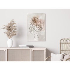 Картина Анна и розы цена и информация | Картины | 220.lv