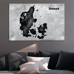 Attēls uz korķa - Scandinavian Beauty [Cork Map] cena un informācija | Gleznas | 220.lv