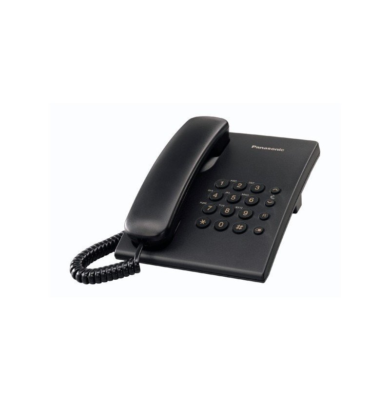 Panasonic KX-TS500FXB, melns цена и информация | Stacionārie telefoni | 220.lv