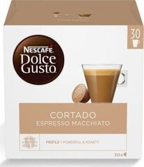 NESCAFE Dolce Gusto Cortado Espresso Macchiato 30 gab. Kafijas kapsulas cena un informācija | Kafija, kakao | 220.lv