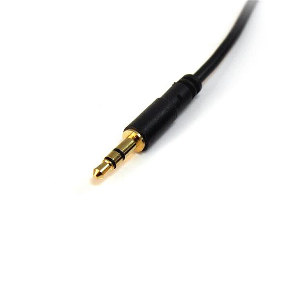 Kabelis Startech Audio Jack (3,5 mm) MU15MMS 4,6 m cena un informācija | Kabeļi un vadi | 220.lv