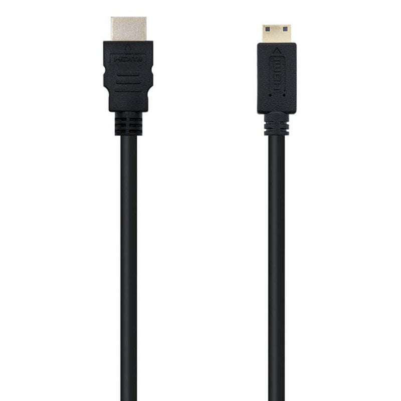 Nano kabelis HDMI - Mini HDMI 10.15.0902, 1,8 m, melns цена и информация | Kabeļi un vadi | 220.lv