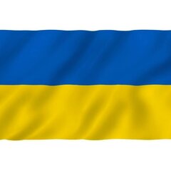 Ukrainas karogs 170x100 cm cena un informācija | Karogi un aksesuāri | 220.lv
