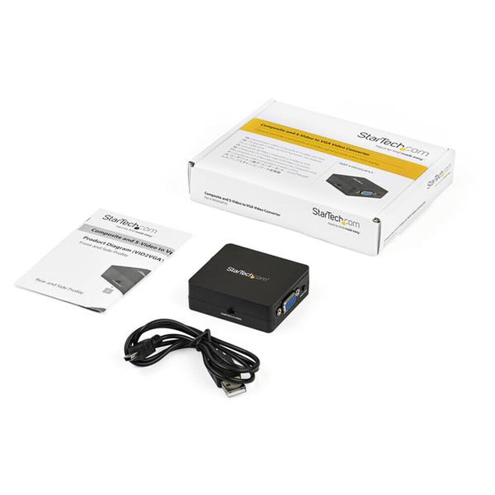 VGA – RCA adapteris Startech VID2VGATV3 цена и информация | Adapteri un USB centrmezgli | 220.lv