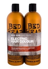 Krāsotu matu kopšanas komplekts Tigi Bed Head Colour Goddess: šampūns, 750 ml + balzams, 750 ml cena un informācija | TIGI Smaržas, kosmētika | 220.lv