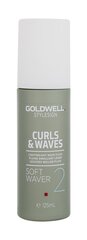 Nenoskalojošais krēms cirtainiem matiem Goldwell Curls & Waves Soft Waver 2, 125 ml цена и информация | Средства для укладки волос | 220.lv