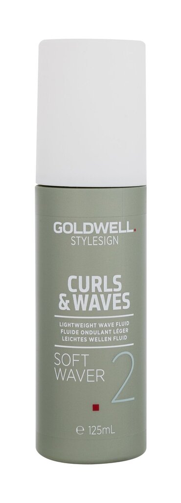 Nenoskalojošais krēms cirtainiem matiem Goldwell Curls & Waves Soft Waver 2, 125 ml цена и информация | Matu veidošanas līdzekļi | 220.lv