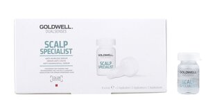 Ampulas pret matu izkrišanu Goldwell Dualsenses Scalp Specialist 8 x 6 ml цена и информация | Средства для укрепления волос | 220.lv