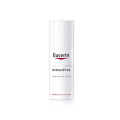 Matējošs fluīds taukainai un kombinētai ādai, EUCERIN DermoPure, 50 ml цена и информация | Кремы для лица | 220.lv