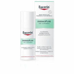 Успокаивающий крем для дополнительного ухода за кожей EUCERIN DermoPure, 50 мл цена и информация | Кремы для лица | 220.lv