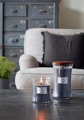 WoodWick ароматическая свеча Indigo Suede, 609,5 г цена и информация | Подсвечники, свечи | 220.lv