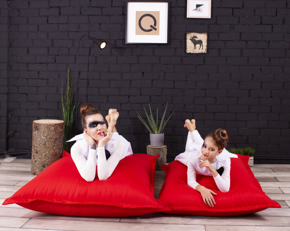Sēžammaiss Qubo™ Modo Pillow 100, gobelēns, zaļš cena un informācija | Sēžammaisi, pufi | 220.lv