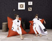 Sēžammaiss Qubo™ Modo Pillow 130, gobelēns, pelēks cena un informācija | Sēžammaisi, pufi | 220.lv