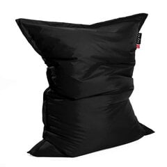 Кресло-мешок Qubo™ Modo Pillow 130, гобелен, черное цена и информация | Кресла-мешки и пуфы | 220.lv