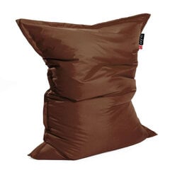 Sēžammaiss Qubo™ Modo Pillow 130, gobelēns, brūns cena un informācija | Sēžammaisi, pufi | 220.lv