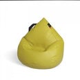 Bērnu sēžammaiss Qubo™ Drizzle Drop Olive Soft Fit, gaiši dzeltens