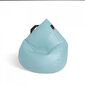 Bērnu sēžammaiss Qubo™ Drizzle Drop Polia Soft Fit, gaiši zils цена и информация | Sēžammaisi, klubkrēsli, pufi bērniem | 220.lv