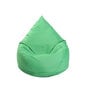 Sēžammaiss Qubo™ Splash Drop, mākslīgā āda, pelēks cena un informācija | Sēžammaisi, pufi | 220.lv