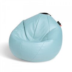 Sēžammaiss Qubo™ Comfort 80, mākslīgā āda, gaiši zils cena un informācija | Sēžammaisi, pufi | 220.lv