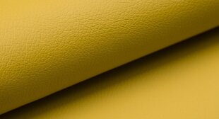 Кресло-мешок Qubo™ Shell, dэко-кожа, желтое цена и информация | Кресла-мешки и пуфы | 220.lv